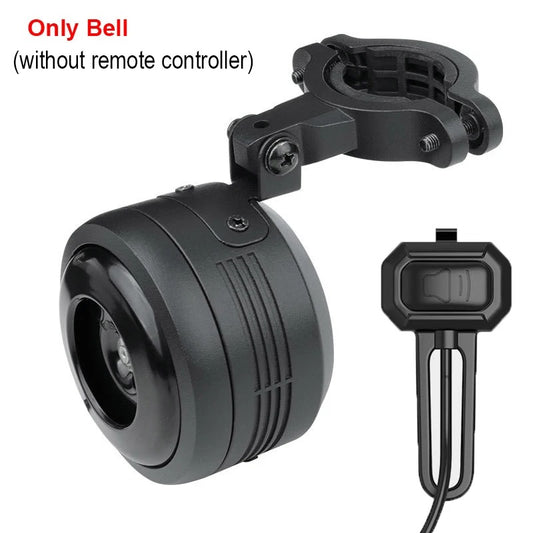 125db USB Charge Bicycle Electric Bell Cycle Motorcycle Scooter Trumpet Horn Optional Anti-theft alarm Siren & Remote Control