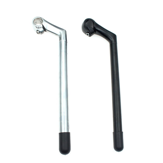 25.4mm*22.2mm Bicycle Handlebar Stem Gooseneck Design Fixed Gear Bike Road Bicycle Aluminum Steel riser Bicycle Accessories part