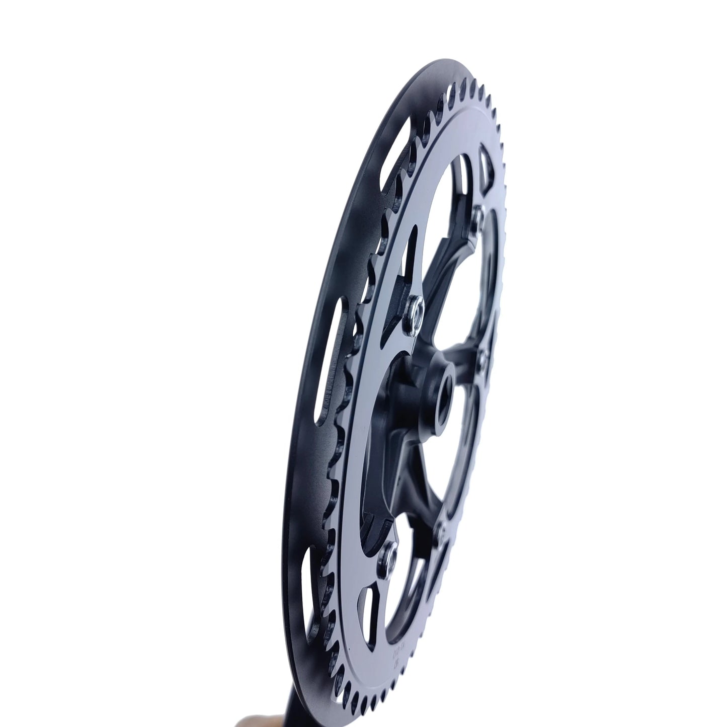 52T Single Speed 170mm Road Bike Folding Bicycle Crankset Aluminum alloy Bike Crank Set Chainwheel Sprocket Gearwheel