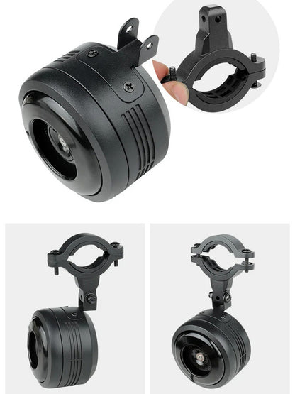 125db USB Charge Bicycle Electric Bell Cycle Motorcycle Scooter Trumpet Horn Optional Anti-theft alarm Siren & Remote Control
