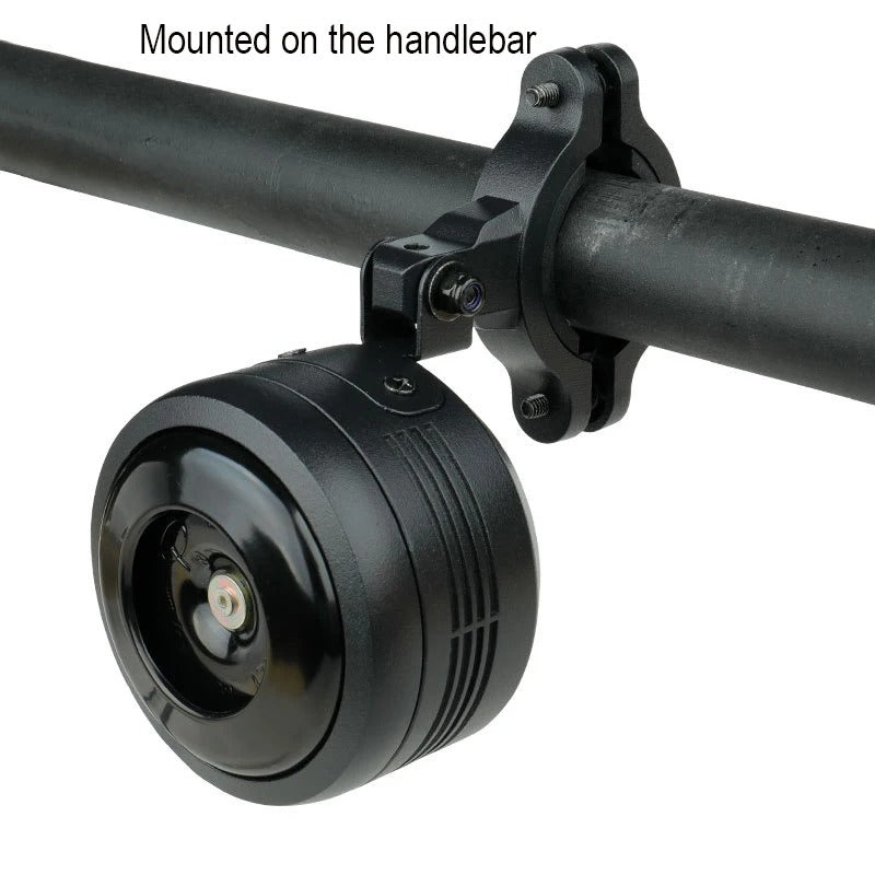 125db USB Charge Bicycle Electric Bell Cycle Motorcycle Scooter Trumpet Horn Optional Anti-theft alarm Siren & Remote Control