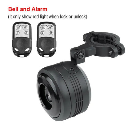 125db USB Charge Bicycle Electric Bell Cycle Motorcycle Scooter Trumpet Horn Optional Anti-theft alarm Siren & Remote Control