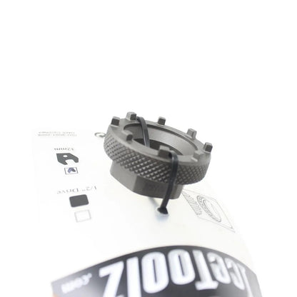 IceToolz Bike repair tools Eight-jaw bottom axis tool 4.5 *4.5 *2.3cm Bottom cover for 8 recesses Bicycle part accessories 11D3
