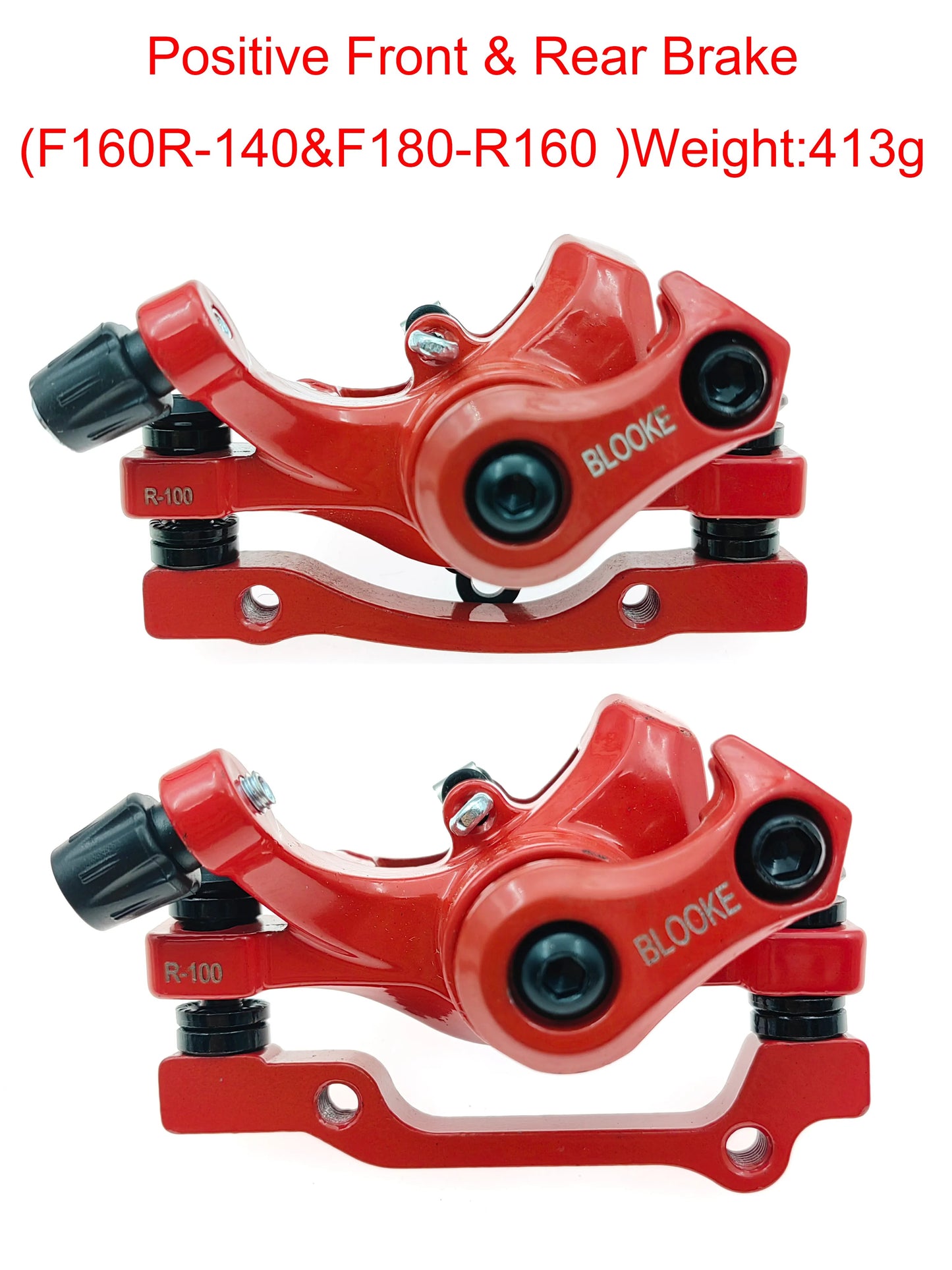BLOOKE Scooter Disc Brake Kugoo M4 M5 G2 PRO 140mm 160mm Right Side Mechanical Caliper Electric E-scooter For NUTT Langfeite L8