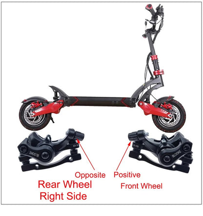BLOOKE Scooter Disc Brake Kugoo M4 M5 G2 PRO 140mm 160mm Right Side Mechanical Caliper Electric E-scooter For NUTT Langfeite L8