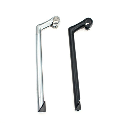 25.4mm*22.2mm Bicycle Handlebar Stem Gooseneck Design Fixed Gear Bike Road Bicycle Aluminum Steel riser Bicycle Accessories part