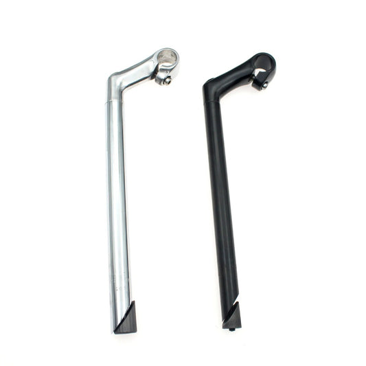 25.4mm*22.2mm Bicycle Handlebar Stem Gooseneck Design Fixed Gear Bike Road Bicycle Aluminum Steel riser Bicycle Accessories part