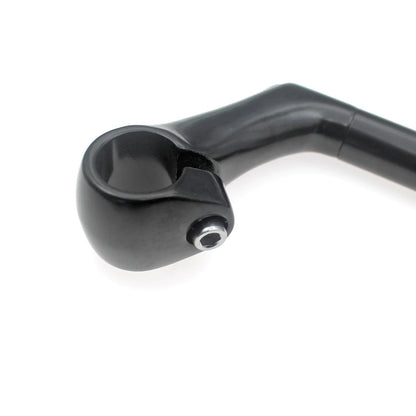 25.4mm*22.2mm Bicycle Handlebar Stem Gooseneck Design Fixed Gear Bike Road Bicycle Aluminum Steel riser Bicycle Accessories part