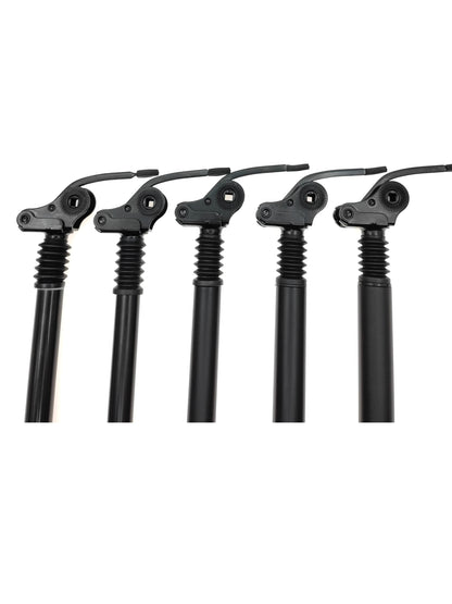 27.2 28.6 31.8 34mm Suspension Damping Seat Tube E-bike Seatpost 300 350 500 550 600mm Folding Bike Aluminum Alloy Saddle Pole