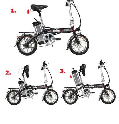 27.2 28.6 31.8 34mm Suspension Damping Seat Tube E-bike Seatpost 300 350 500 550 600mm Folding Bike Aluminum Alloy Saddle Pole