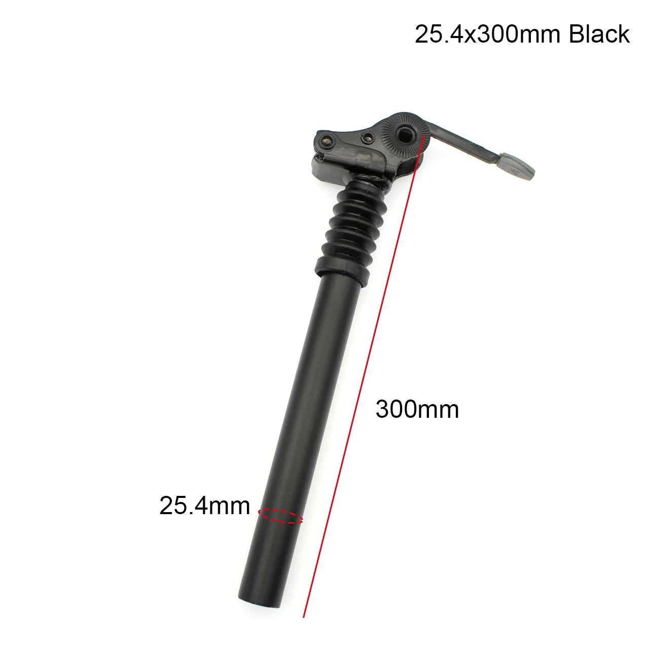 27.2 28.6 31.8 34mm Suspension Damping Seat Tube E-bike Seatpost 300 350 500 550 600mm Folding Bike Aluminum Alloy Saddle Pole