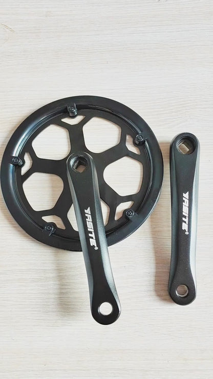 42T 48T 52T Road Bike Crankset 170mm 152MM Foling Bike Crank Set Hollow Tooth Plate Bike Sprocket Bike Accessories Bike Parts