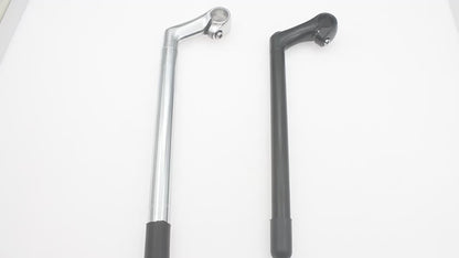 25.4mm*22.2mm Bicycle Handlebar Stem Gooseneck Design Fixed Gear Bike Road Bicycle Aluminum Steel riser Bicycle Accessories part